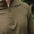 Bluza UV KORDA Kool UPF Zip Jersey, Dark Olive, Marimea 2XL Bluza UV KORDA Kool UPF Zip Jersey, Dark Olive, Marimea 2XL