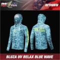 Bluza UV RELAX Blue Wave UPF 50+, Marime L Bluza UV RELAX Blue Wave UPF 50+, Marime L
