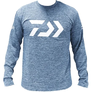 Bluza DAIWA D Old Shirt Long Sleeve 30, Light Blue, Marime 2XL