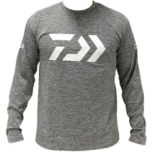 Bluza DAIWA D Old Shirt Long Sleeve 30, Light Gray, Marime M