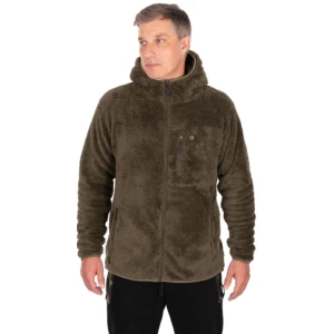 Bluza Fox HD Prem Full Zip Teddy Jacket, Khaki, Marime XL