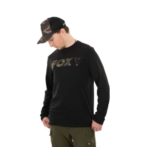 Bluza Fox Long Sleeve Black Camo Marime M