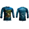 Bluza Jaxon Maneca Lunga Perch Blue XXL Bluza Jaxon Maneca Lunga Perch Blue XXL