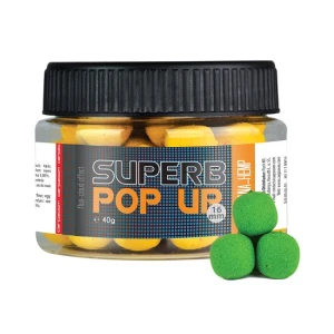 BOILIES POP UP CARP ZOOM SUPERB 16mm 40gr Mussel BOILIES POP UP CARP ZOOM SUPERB 16mm 40gr Mussel