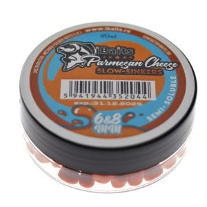 Dumbell Slow Sinkers iBaits Semi Soluble Parmesan Cheese 6&8mm 
