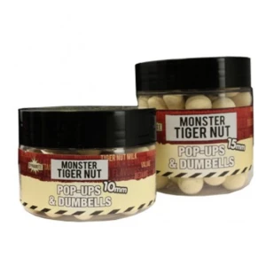 POP-UP AND DUMBELLS DYNAMITE BAITS FLUORO MONSTER TIGER NUT 10MM POP-UP AND DUMBELLS DYNAMITE BAITS FLUORO MONSTER TIGER NUT 10MM