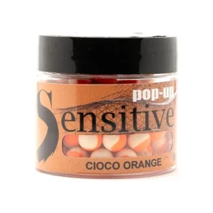 Pop Up Addicted Carp Baits Sensitiv, Cioco Orange, 10mm