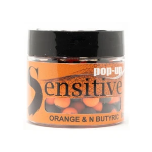 Pop Up Addicted Carp Baits Sensitiv, Orange N Butyric, 10mm