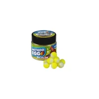 Pop Up Benzar Method Egg Bicolor N-butiric-cascaval 6-8mm 30ml Pop Up Benzar Method Egg Bicolor N-butiric-cascaval 6-8mm 30ml