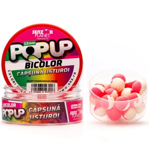 Pop Up Bicolor Senzor Planet Capsuna & Usturoi, 12mm, 25g