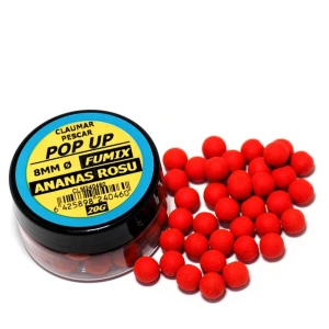 Pop Up Claumar Fumix 8mm 20g Ananas Rosu