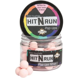 Pop Up Dynamite Baits Hit N' Run Pastel Pink, 12mm Pop Up Dynamite Baits Hit N' Run Pastel Pink, 12mm