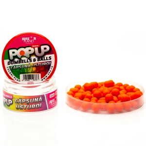 Pop Up Senzor Dumbells & Balls Capsuna & Usturoi, 6mm, 15g