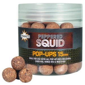 Pop-up Dynamite Baits Peppered Squid Foodbait, 15mm 
