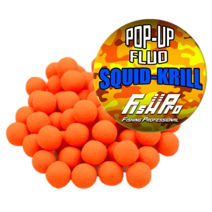 Pop-Up Fhp 12Mm Orange Squid-Krill 40G Pop-Up Fhp 12Mm Orange Squid-Krill 40G
