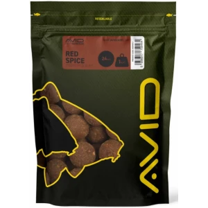 Boilies Avid Premium, Red Spice, 24mm, 1kg