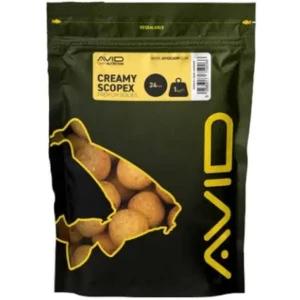 Boilies Avid Premium, Scopex, 20mm, 1kg Boilies Avid Premium, Scopex, 20mm, 1kg