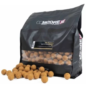 Boilies CC MOORE Live System, Migdale Dulci & Crema de Vanilie, 10mm, 1kg