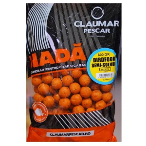 Boilies Claumar Birdfood Semi-Solubil Scopex 24mm 800Gr