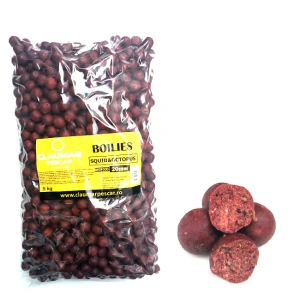 Boilies Claumar Birdfood Tare Squid And Capsuni 20mm 5kg PUNGA Boilies Claumar Birdfood Tare Squid And Capsuni 20mm 5kg PUNGA