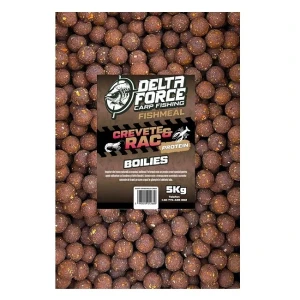 Boilies Fishmeal Delta Force 5 Kg Crevete Si Rac 20 MM