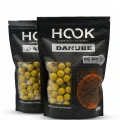 Boilies HOOKBAITS Semisolubil, Wasabi Banana, 20mm, 1kg