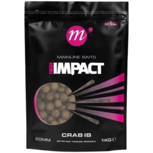 Boilies MAINLINE High Impact, Crab IB, 20mm, 1kg