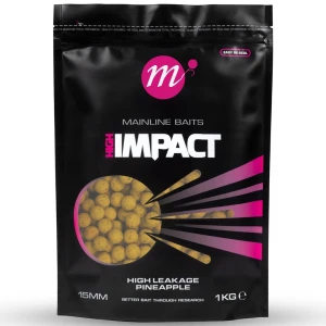 Boilies MAINLINE High Impact, Leakage Pineapple, 15mm, 1kg