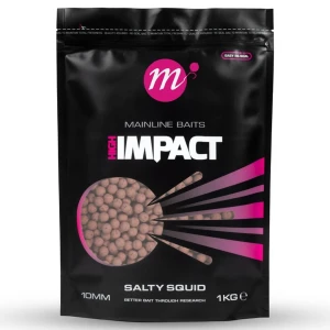 Boilies MAINLINE High Impact, Salty Squid, 15mm, 1kg