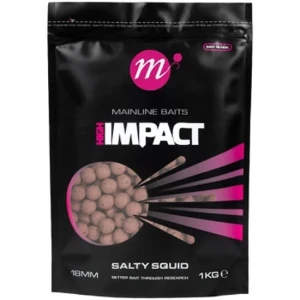 Boilies MAINLINE High Impact, Salty Squid, 20mm, 1kg