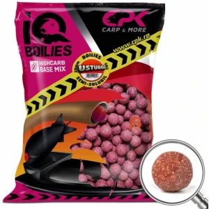Boilies Semi Solubil CPK IQ, Usturoi, 20mm, 3kg