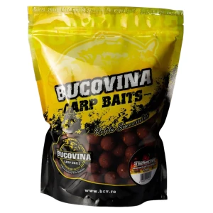 Boilies Solubil Bucovina Baits The Secret Frankfurter Spicy, 24mm, 1kg