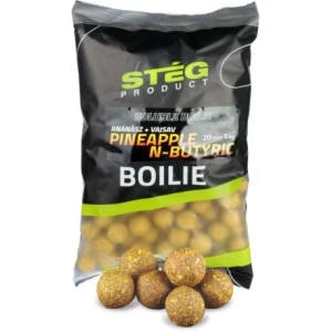 Boilies Solubil STEG Boilie, Ananas NButyric, 20mm, 1kg