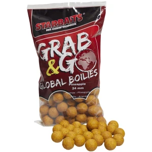 Boilies Starbaits G&G Global, Ananas, 24mm, 1kg