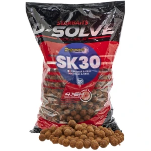 Boilies Tare STARBAITS D Solve, SK30, 20mm, 2.5kg