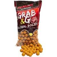 Boilies Tare STARBATIS Global Grab And Go, Banana Cream, 14mm, 2.5kg