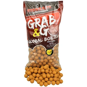 Boilies Tare STARBATIS Global Grab And Go, Sweet Corn, 14mm, 2.5kg