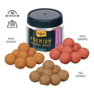 BOILIES CARP ZOOM PREMIUM NATURAL CLASSIC 18mm 120gr Spice Essence
