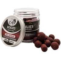 Boilies C&B Semisolubil, Squid Cranberry, Rosu, 16-20mm, 150g Boilies C&B Semisolubil, Squid Cranberry, Rosu, 16-20mm, 150g