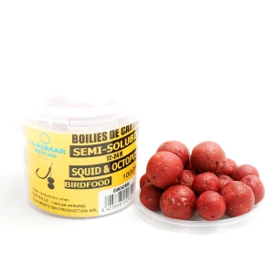 Boilies Claumar Birdfood De Carlig Semi-Solubil Squid And Octopus 100gr