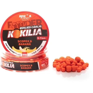 Boilies SENZOR Kokilia Method Feeder, Scopex Banana, 5-7mm, 30g