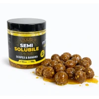 Boilies De Carlig Bucovina Semisolubile, Scopex & Banana, 22mm, 150g