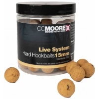 Boilies CC Moore Live System Hard Hookbaits, 15mm, 50buc/cutie