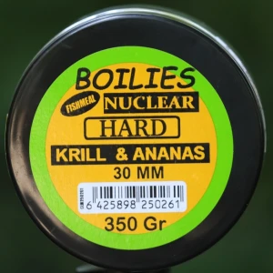 Boilies Claumar Fishmeal Nuclear Hard Krill-Ananas 30mm 350Gr 
