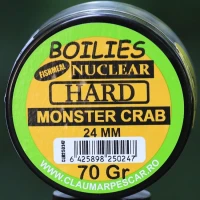 Boilies Claumar Fishmeal Nuclear Hard Monster Crab 24mm 70gr 