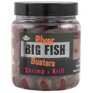 Boilies De Carlig Dipuit DYNAMITE BAITS Big Fish River Buster, Shrimp & Krill, 12-14mm, 160g