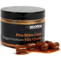 Boilies Tare De Carlig CC Moore Pro-Stim Liver Glugged Hookbaits, Frankfurter, 15-18mm, 35buc/cutie