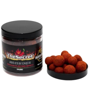 Boilies Tare de Carlig BUCOVINA BAITS The Secret, Frankfurter Spicy, 16-20mm, 150g