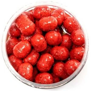 Boilies Tare de Carlig CPK Fluoroattract + Capsuna, Marime S, 16/20mm