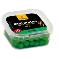 Mini, Boilies, Browning, Neon, Pre-drilled, Green, Mussel, 10mm, 902153905004, Boiliesuri Tari, Boiliesuri Tari Browning, Browning